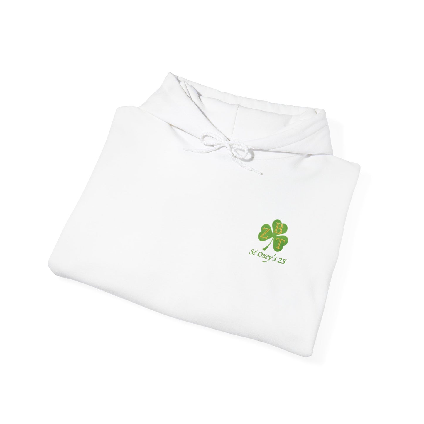 St. Patrick's Day Leprechaun Hoodie — Lucky Shamrock & Dancing Leprechauns Sweatshirt