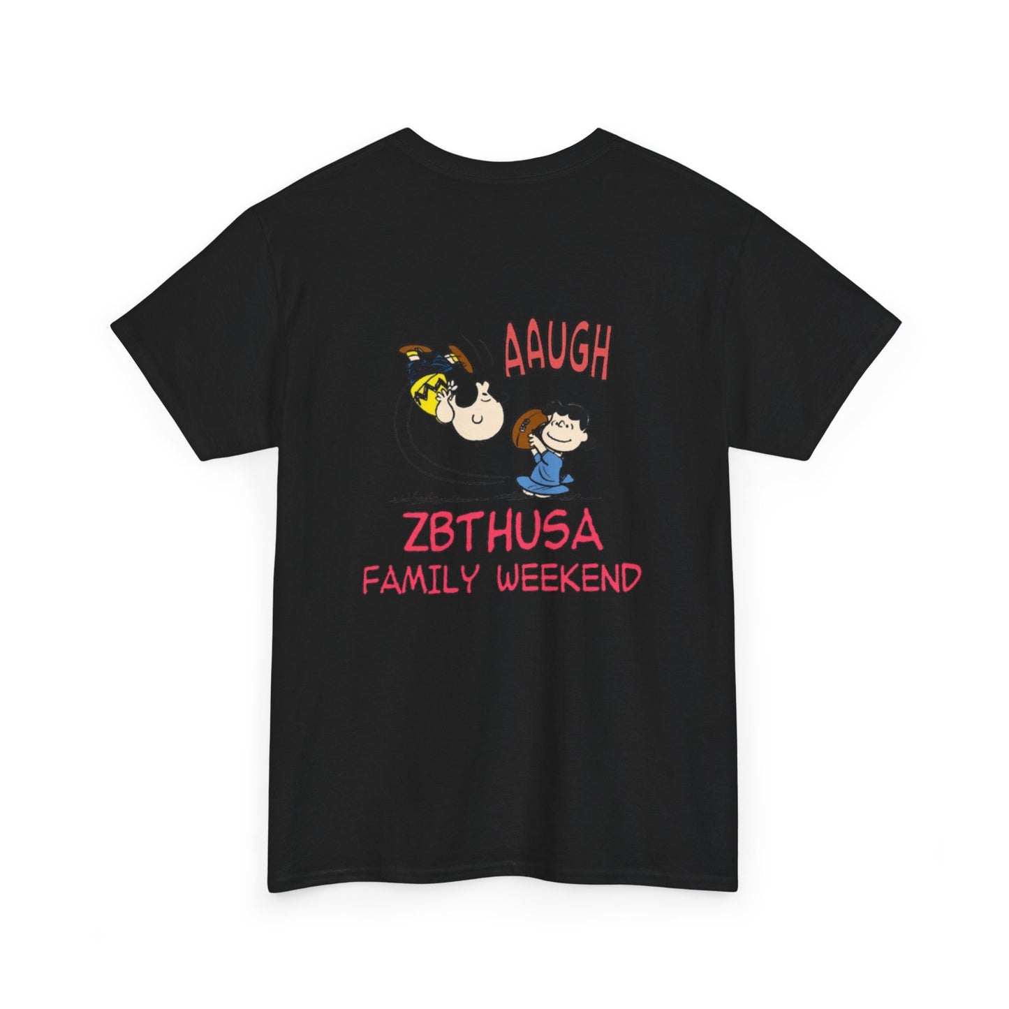 Family Weekend T‑Shirt — “Aaugh” ZBTHUSA Cartoon Tee