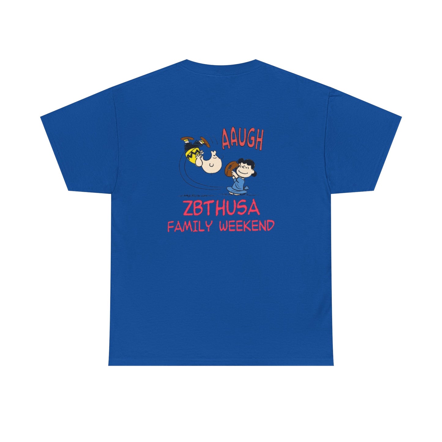 Family Weekend T‑Shirt — “Aaugh” ZBTHUSA Cartoon Tee