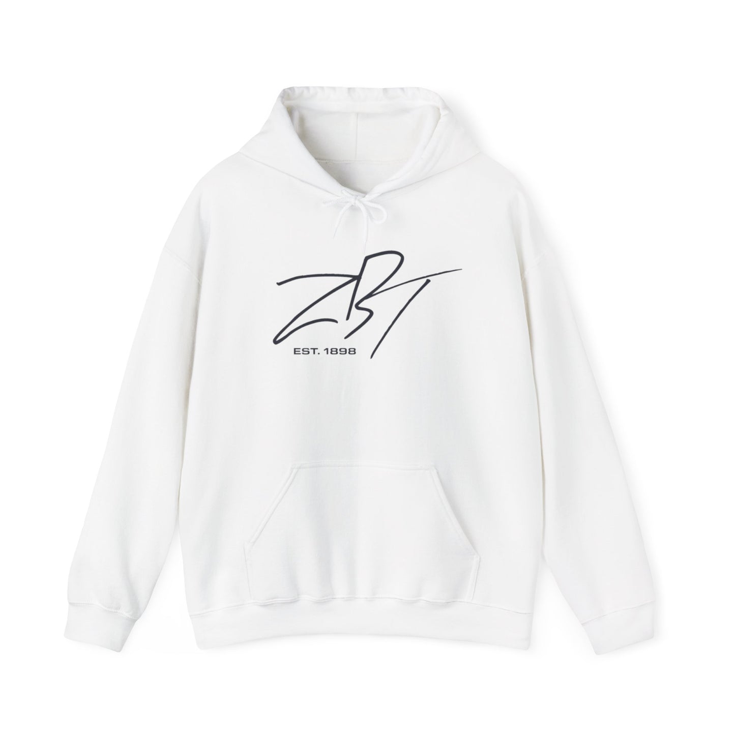 Minimal Signature Hoodie — ZBT Script Logo Pullover