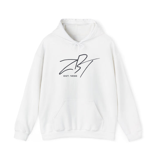 Minimal Signature Hoodie — ZBT Script Logo Pullover