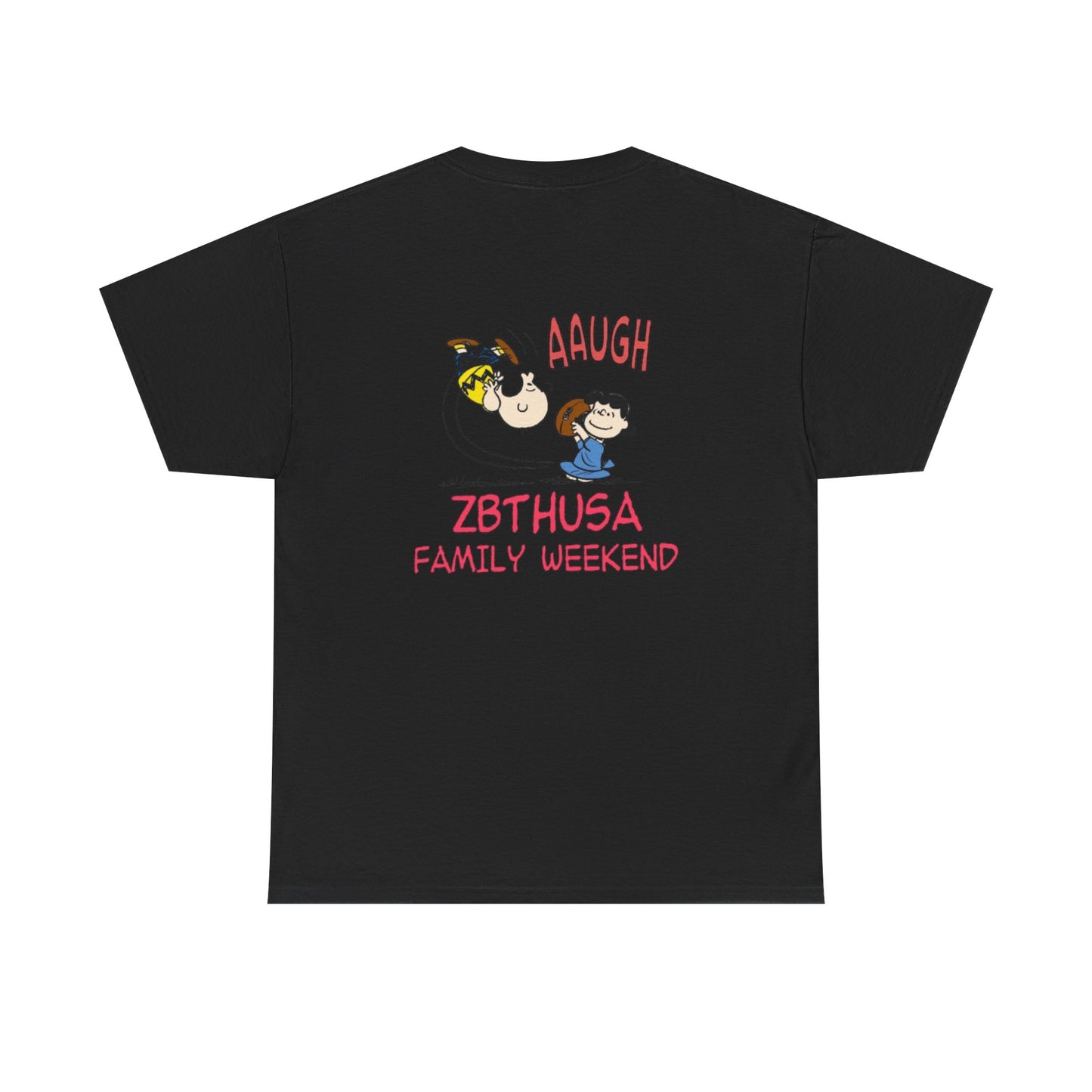 Family Weekend T‑Shirt — “Aaugh” ZBTHUSA Cartoon Tee