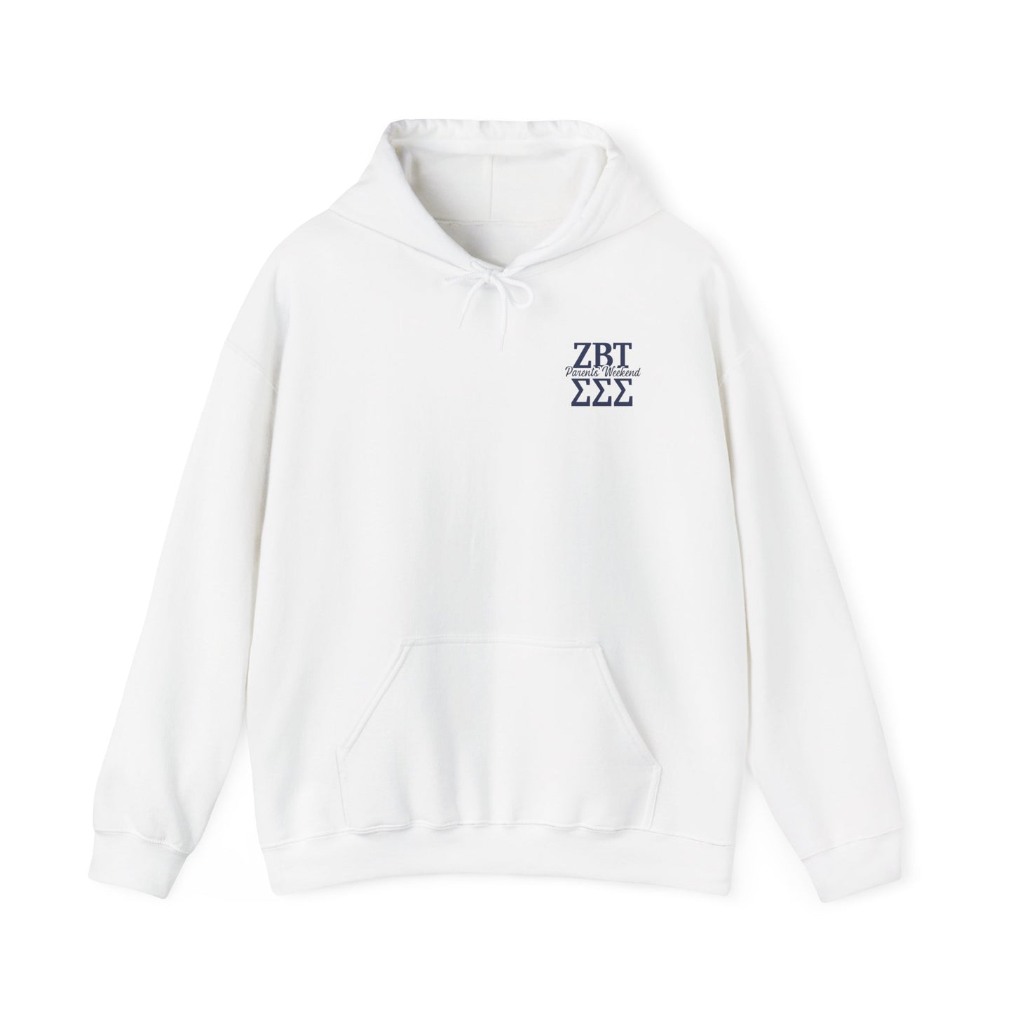ZBT Puppy Weekend Hoodie — Patriotic Teddy Bear Sorority Event Sweatshirt