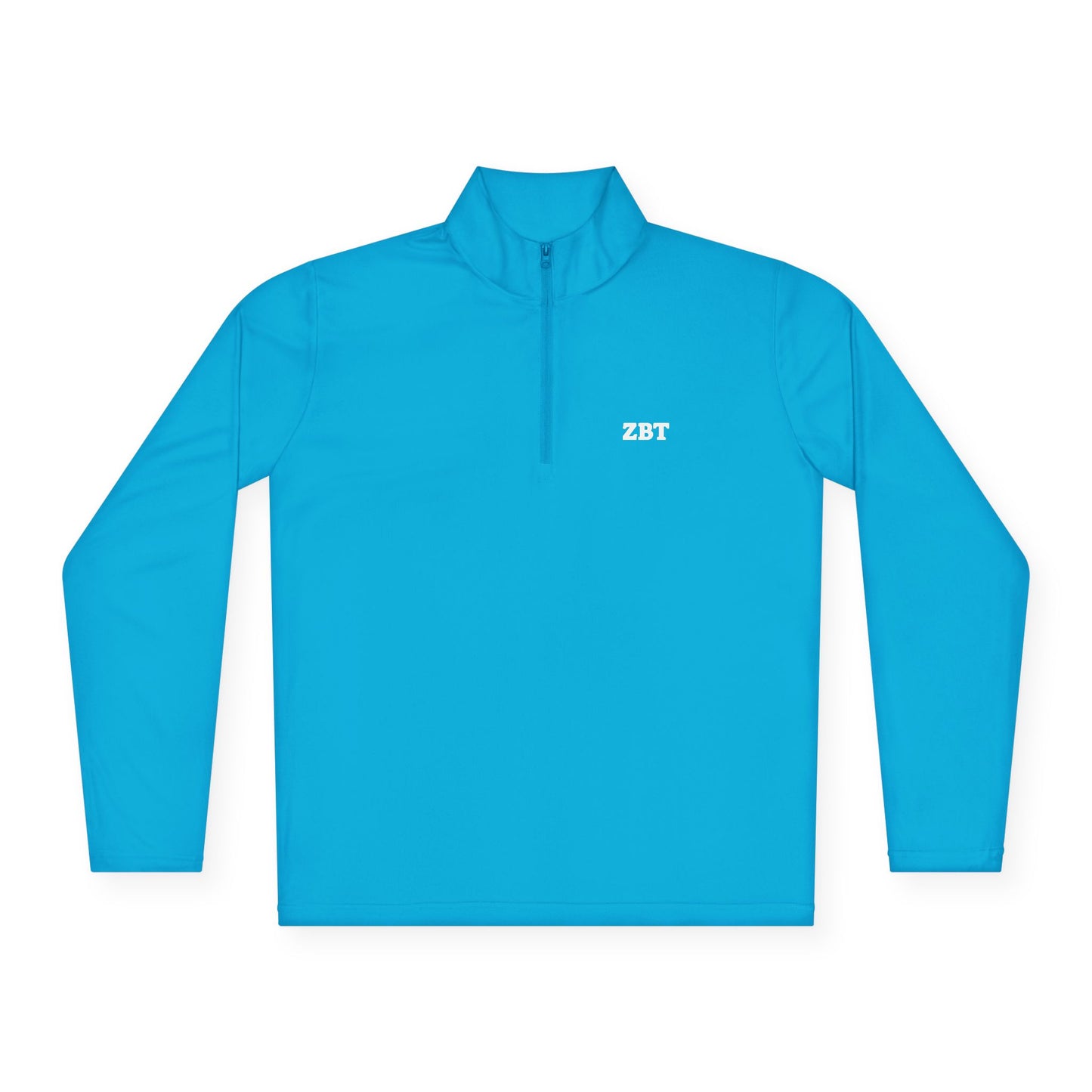 ZBT Embroidered Quarter-Zip Pullover