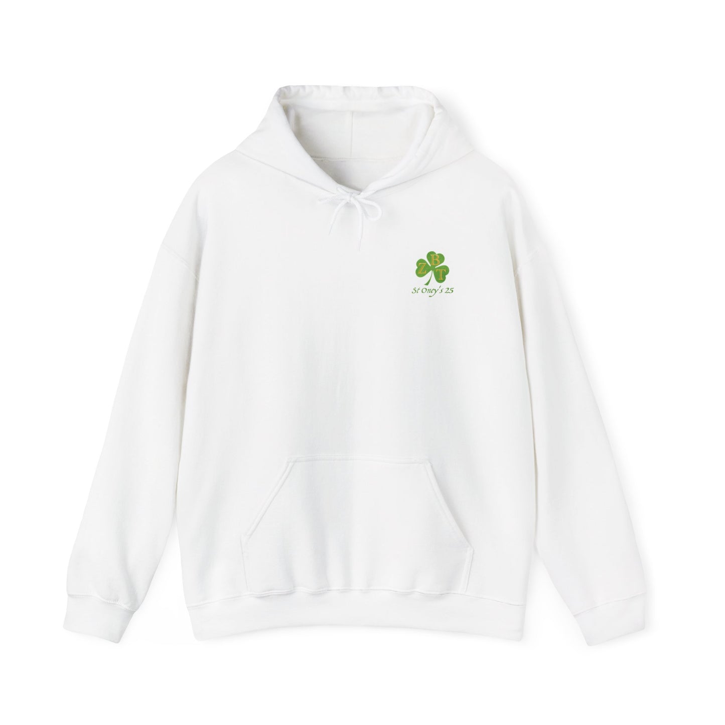St. Patrick's Day Leprechaun Hoodie — Lucky Shamrock & Dancing Leprechauns Sweatshirt