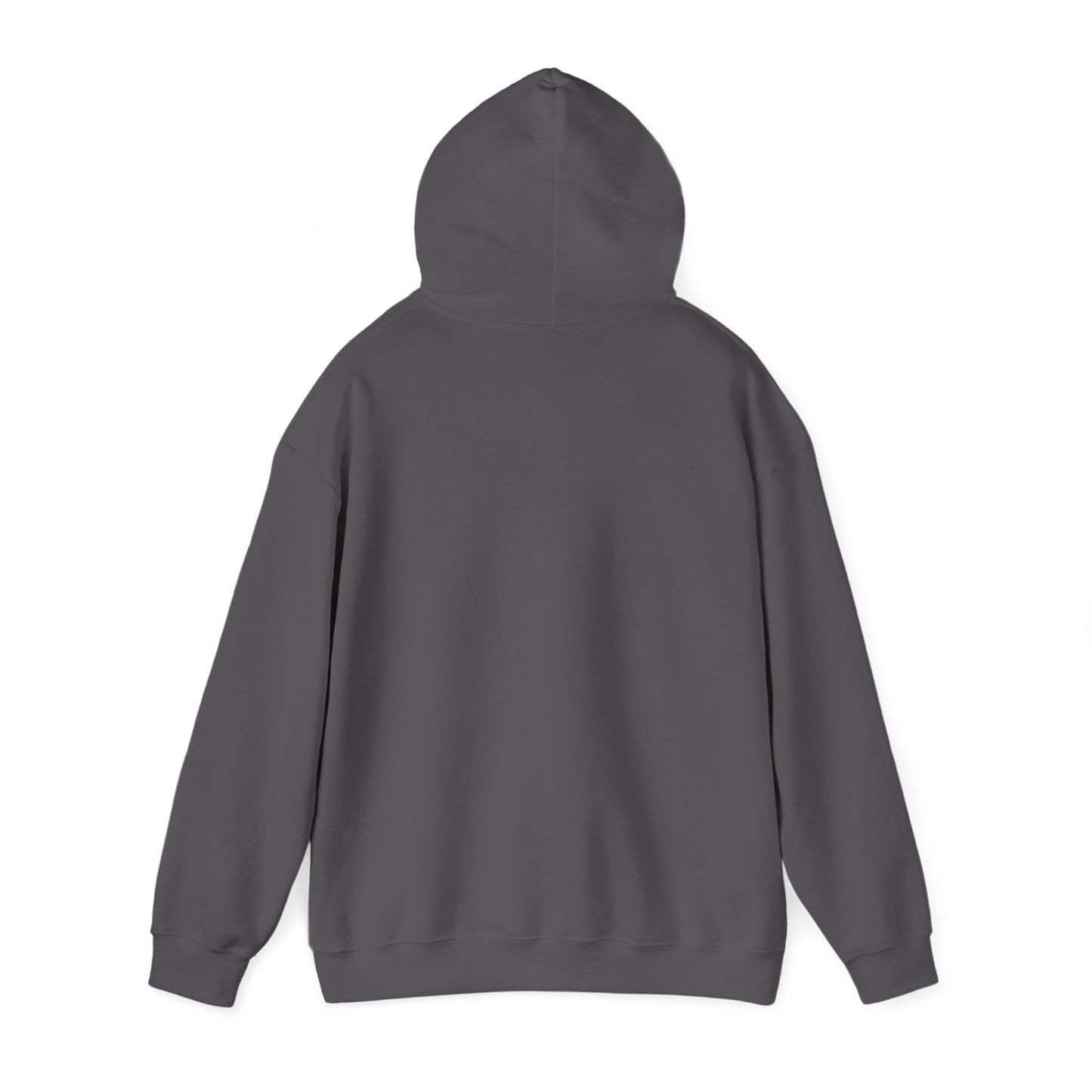 Minimal Retro Logo Hoodie — Small Center Chest Graphic