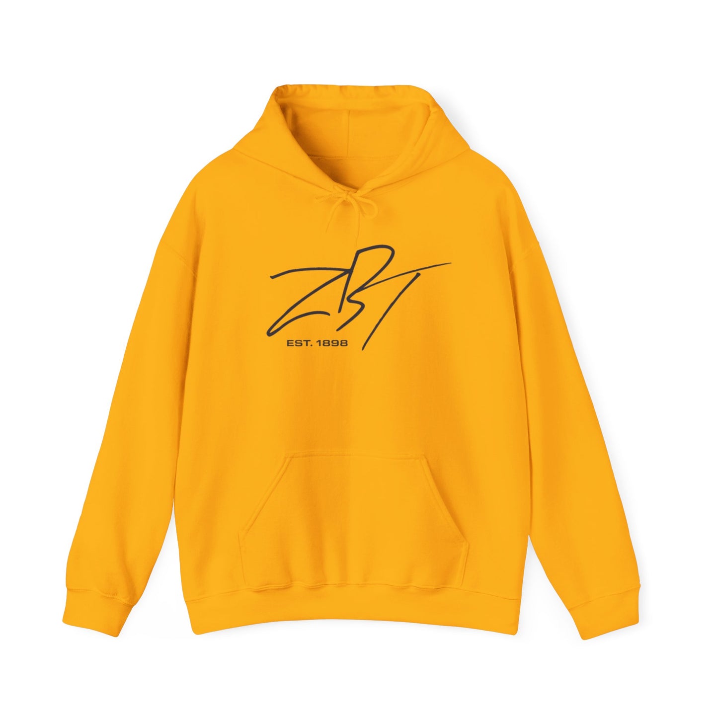 Minimal Signature Hoodie — ZBT Script Logo Pullover