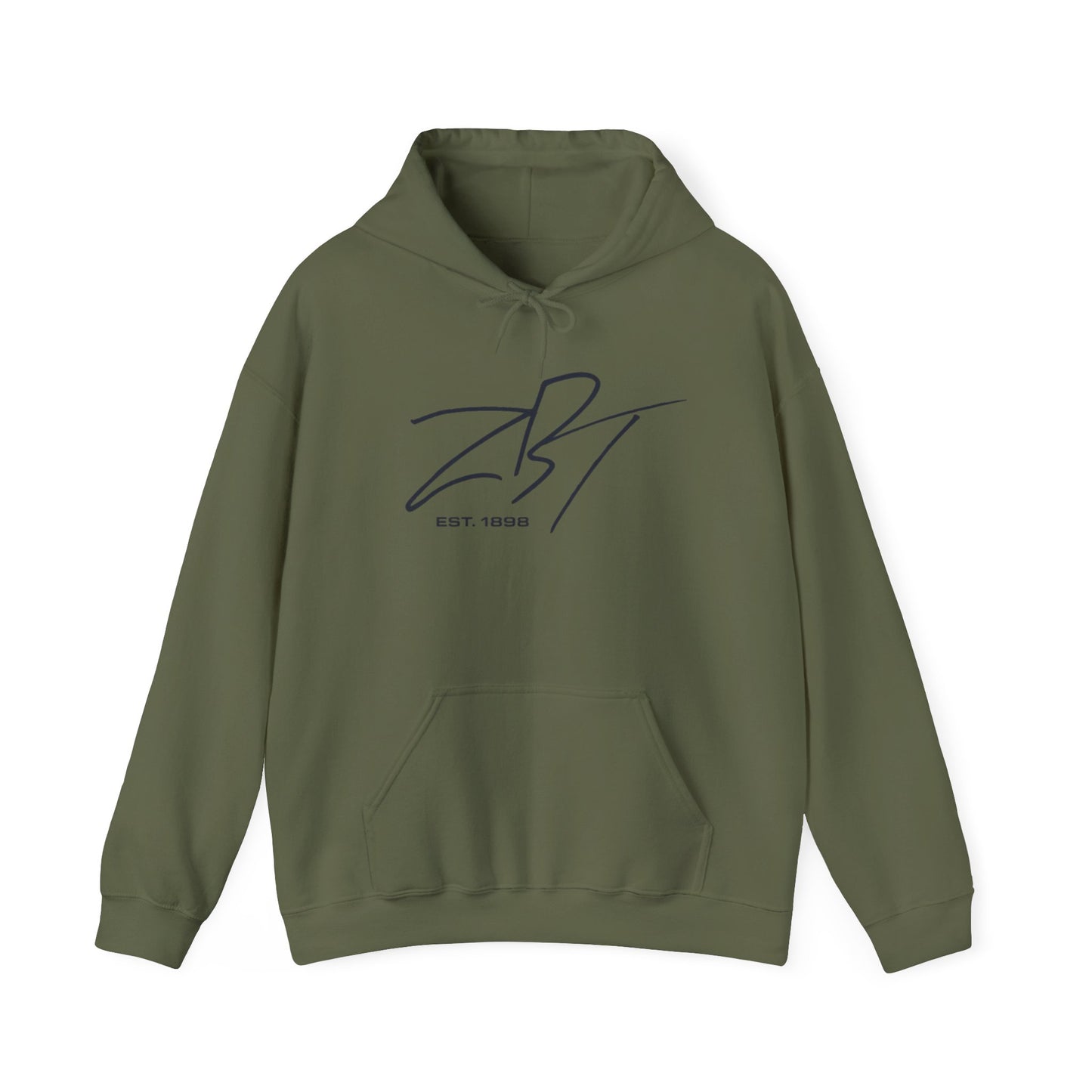 Minimal Signature Hoodie — ZBT Script Logo Pullover
