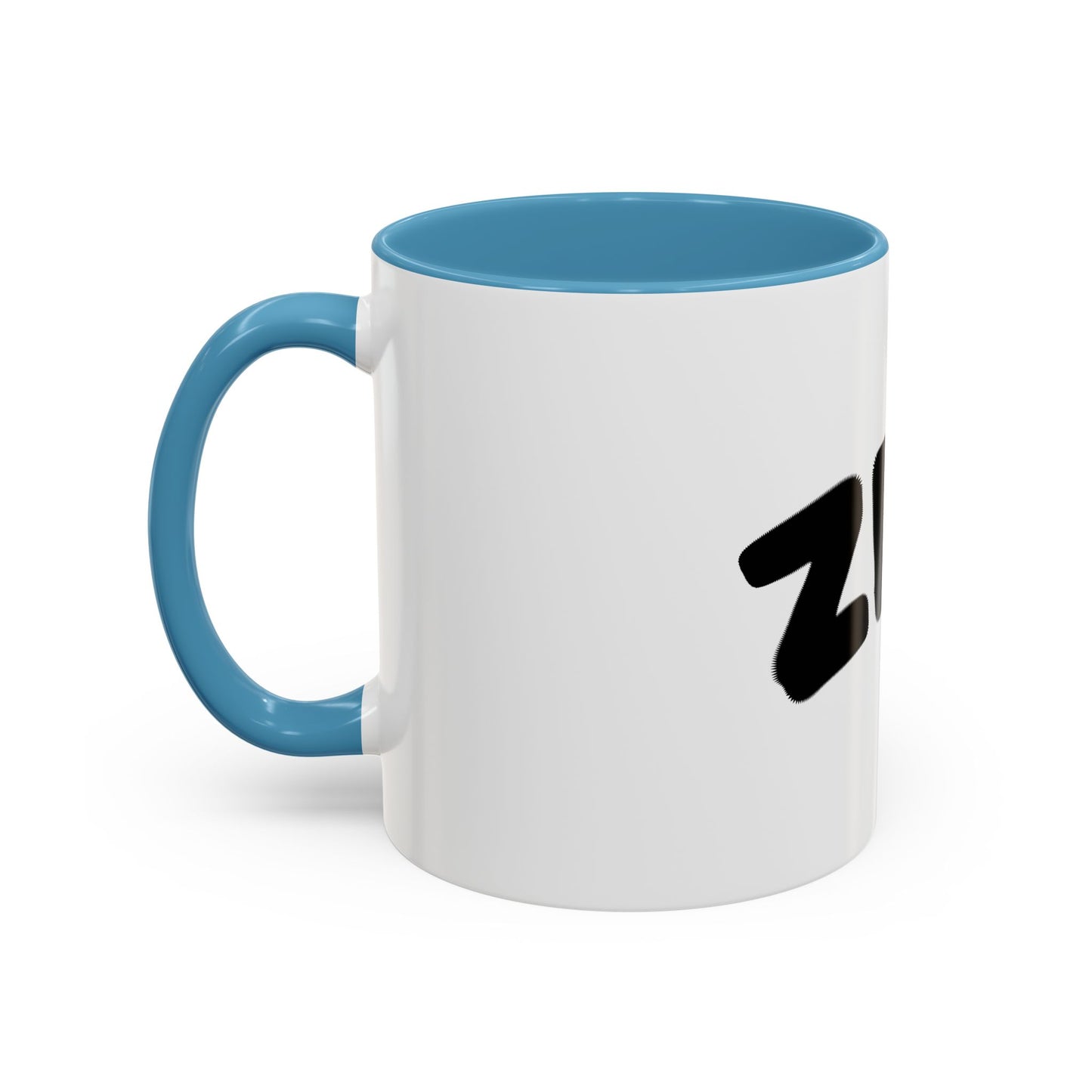 ZBT Logo Accent Coffee Mug — Black Interior & Handle
