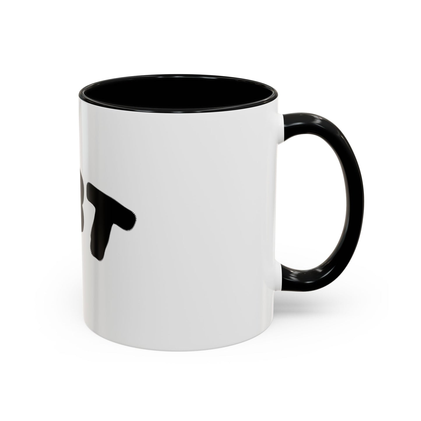 ZBT Logo Accent Coffee Mug — Black Interior & Handle