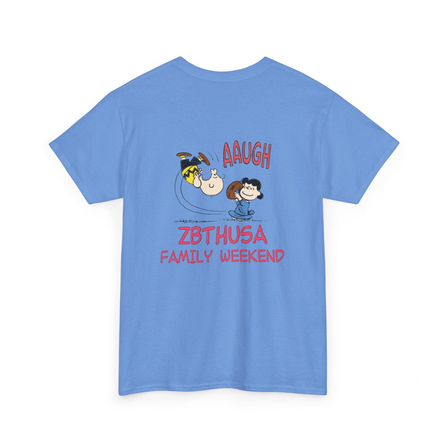 Family Weekend T‑Shirt — “Aaugh” ZBTHUSA Cartoon Tee