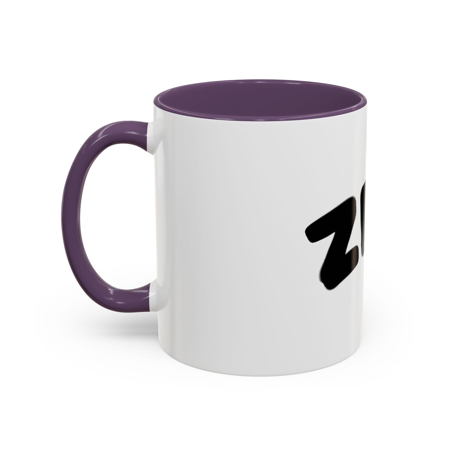 ZBT Logo Accent Coffee Mug — Black Interior & Handle