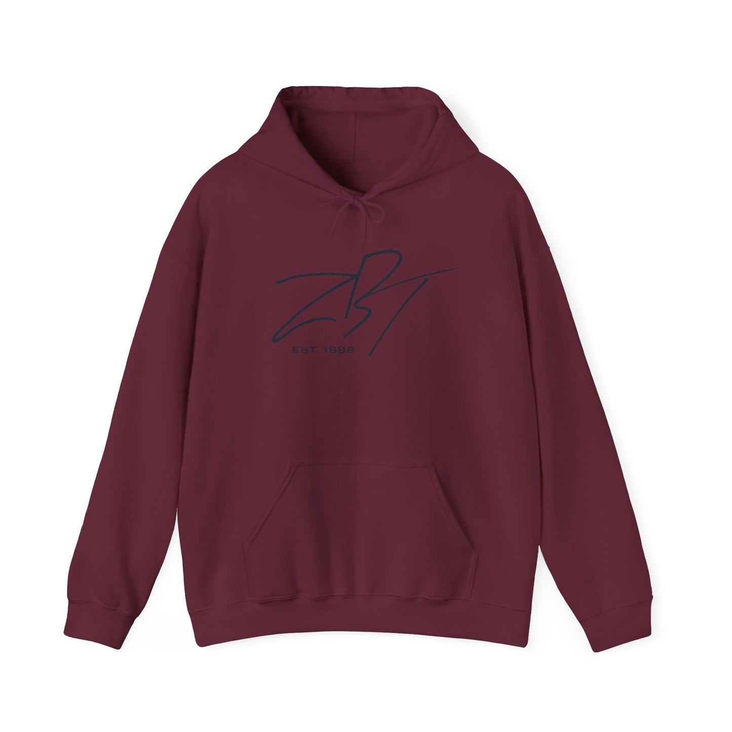 Minimal Signature Hoodie — ZBT Script Logo Pullover