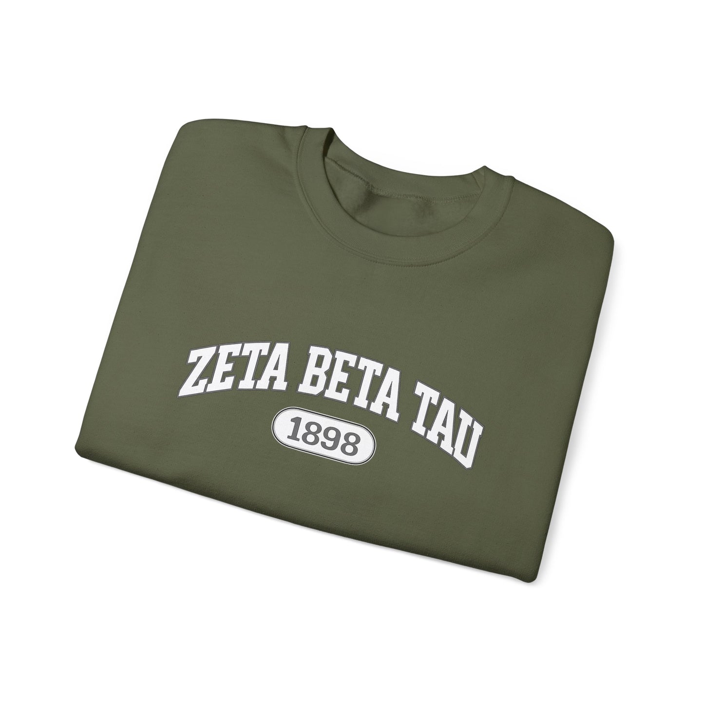 Zeta Beta Tau 1898 Crewneck Sweatshirt