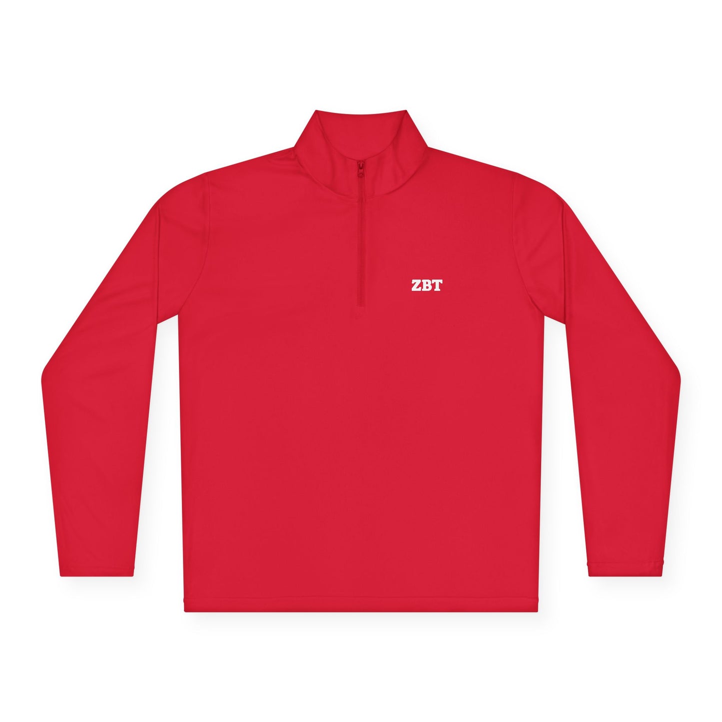 ZBT Embroidered Quarter-Zip Pullover