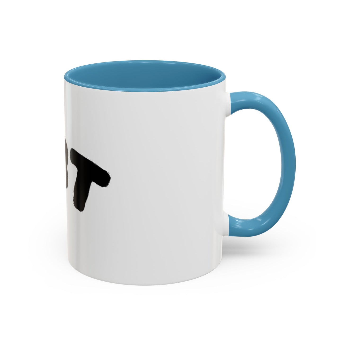 ZBT Logo Accent Coffee Mug — Black Interior & Handle