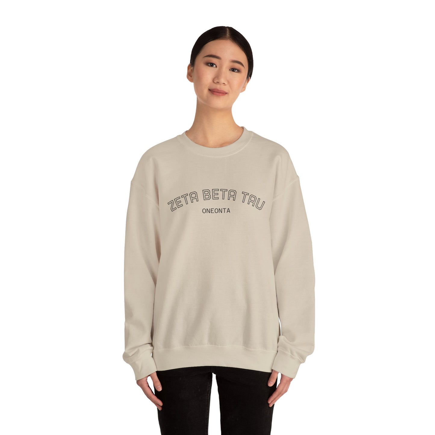 Zeta Beta Tau Oneonta Crewneck Sweatshirt