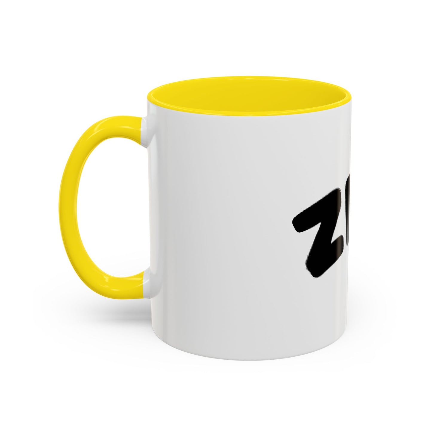 ZBT Logo Accent Coffee Mug — Black Interior & Handle