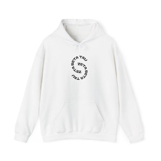 Zeta Beta Tau Circle Logo Hoodie