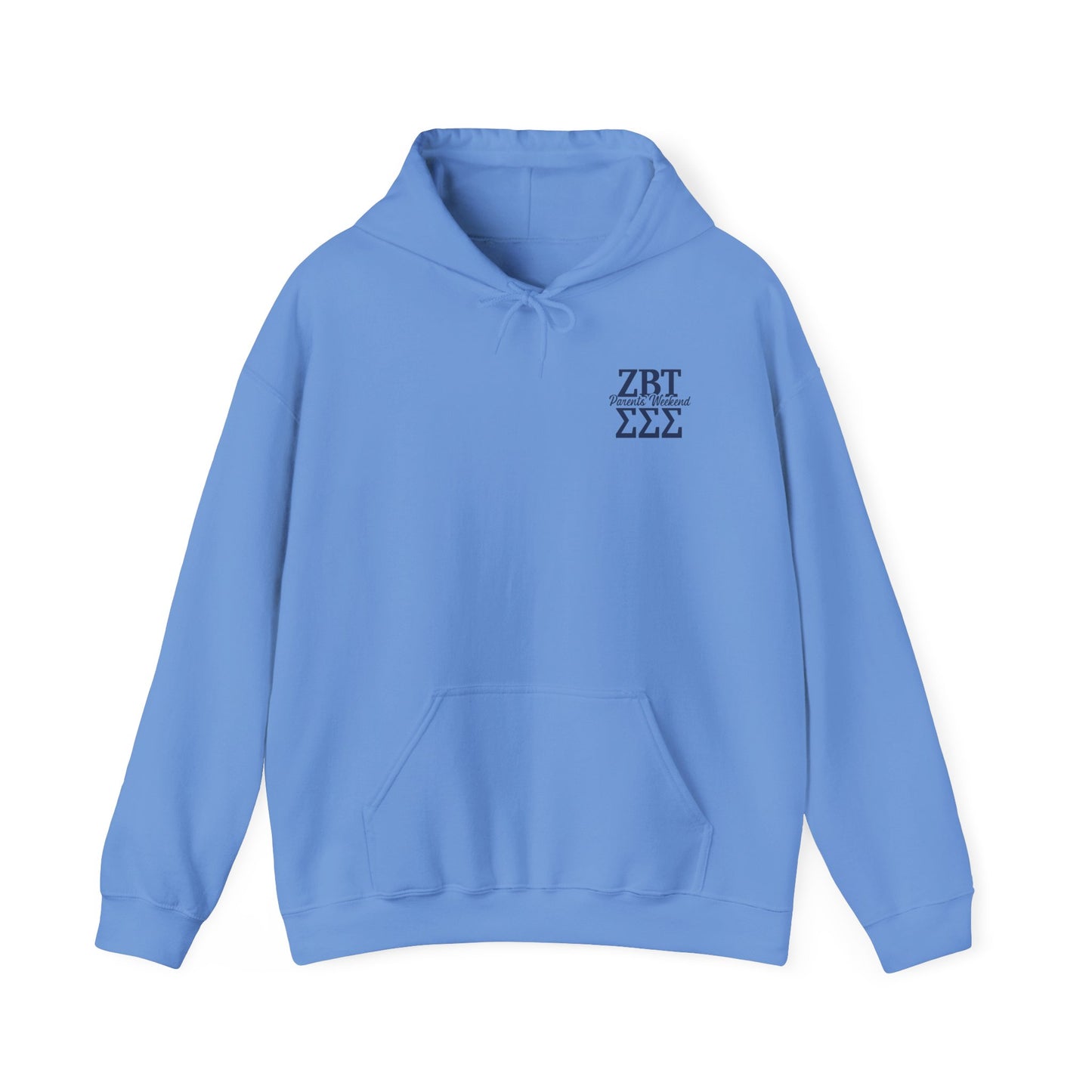 ZBT Puppy Weekend Hoodie — Patriotic Teddy Bear Sorority Event Sweatshirt