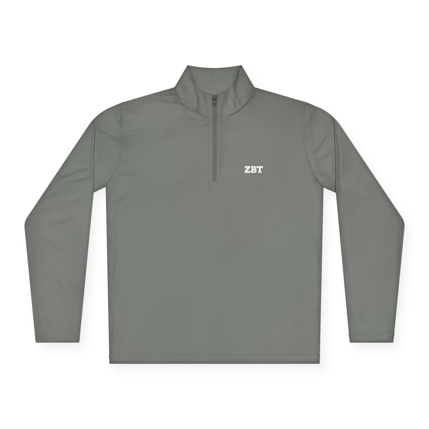 ZBT Embroidered Quarter-Zip Pullover