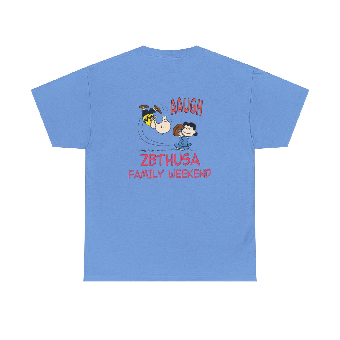 Family Weekend T‑Shirt — “Aaugh” ZBTHUSA Cartoon Tee