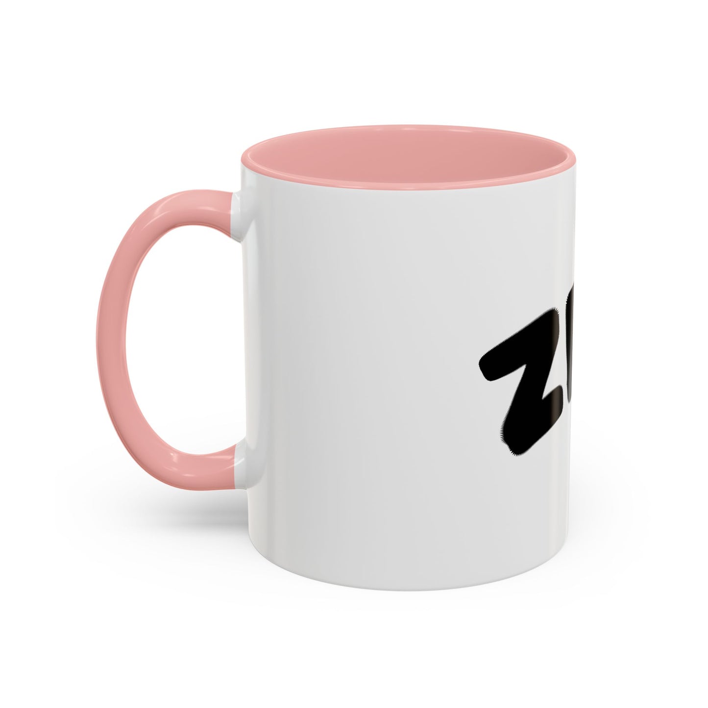 ZBT Logo Accent Coffee Mug — Black Interior & Handle