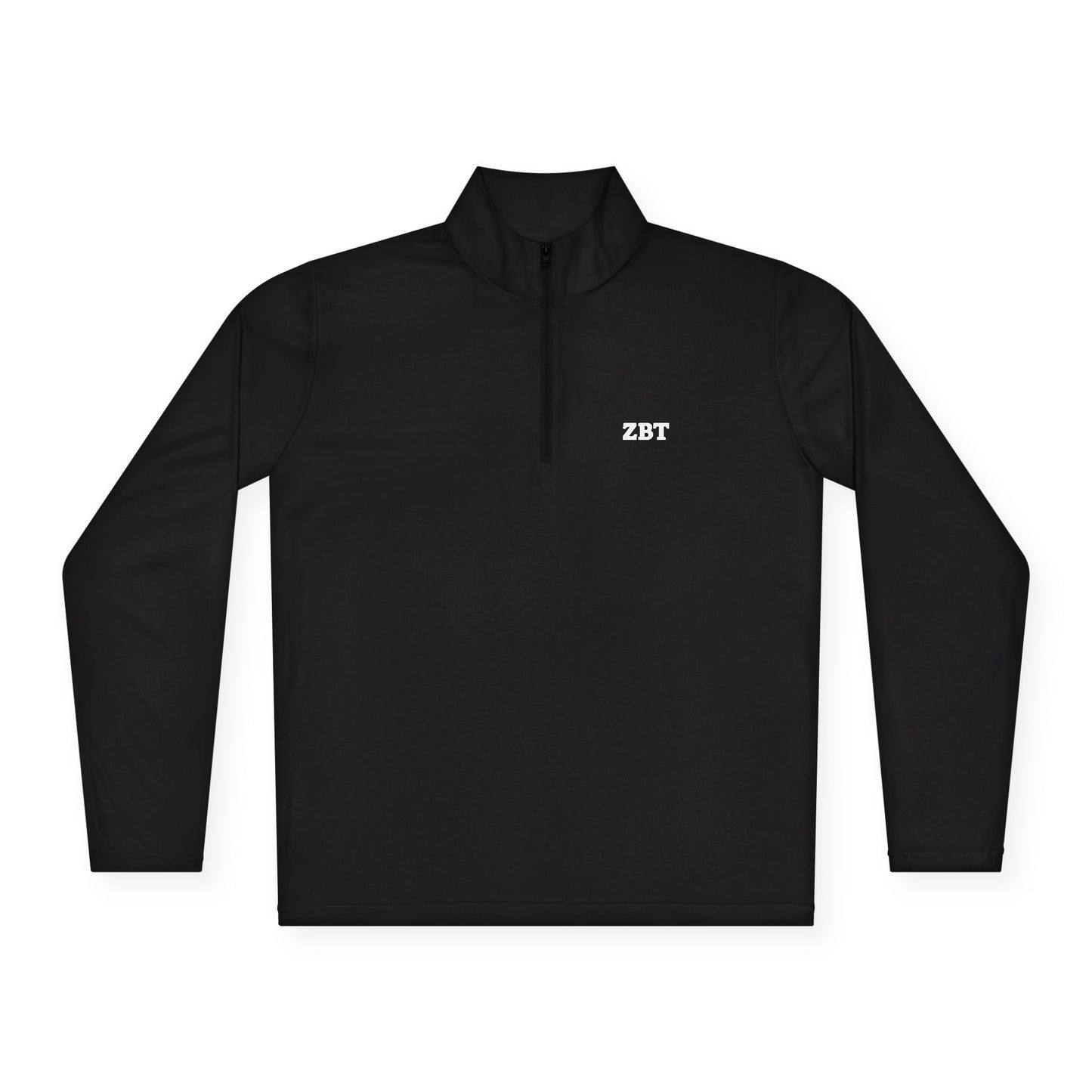 ZBT Embroidered Quarter-Zip Pullover